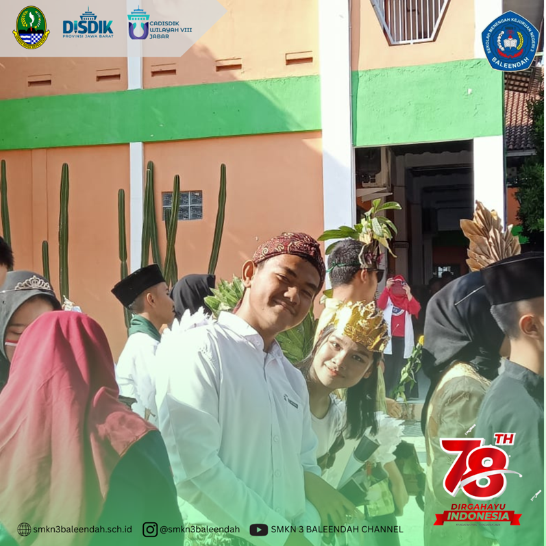 KARNAVAL  smkn 3 baleendah  MEMPERINGATI HARI KEMERDEKAAN REPUBLIK INDONESIA 